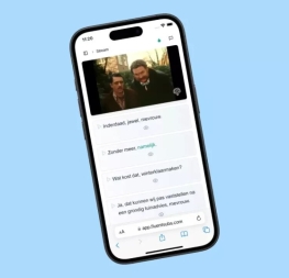 Esta web es como Duolingo pero con casos de la vida real para aprender idiomas con práctica